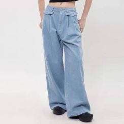 3Pcs Womens Cotton Loose Casual Pants